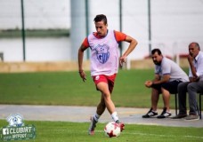 عبد الإله الروبيا يعود إلى تداريب إتحاد طنجة بعد فشل انتقاله كمعار للكوكب المراكشي